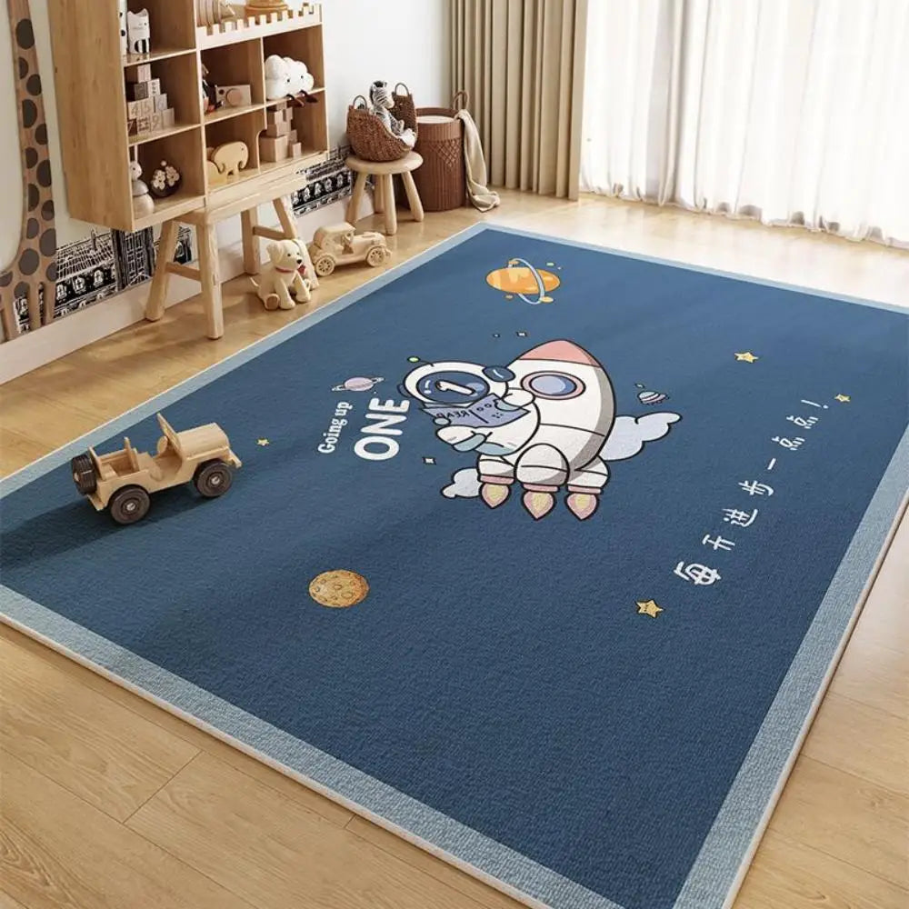 Children's Room Crystal Pile Rug Living Room Crawl Mat