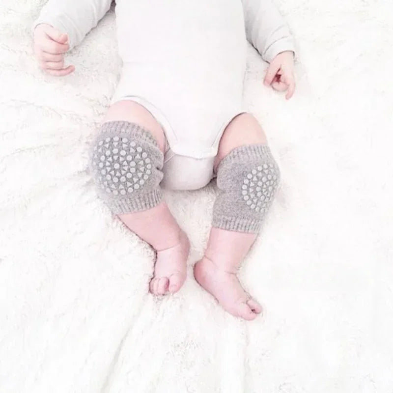 1-3Years Cotton Baby Crawl Protector Anti Slip Knee Pads