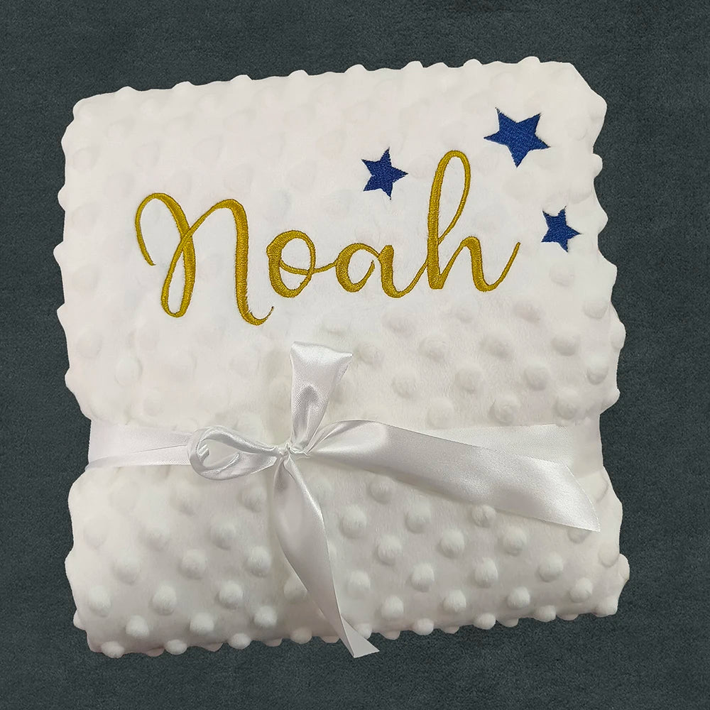 Personalized Baby Fleece Blanket