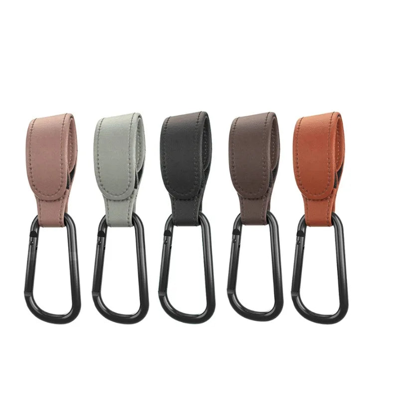 Leather Baby Bag Stroller Hook