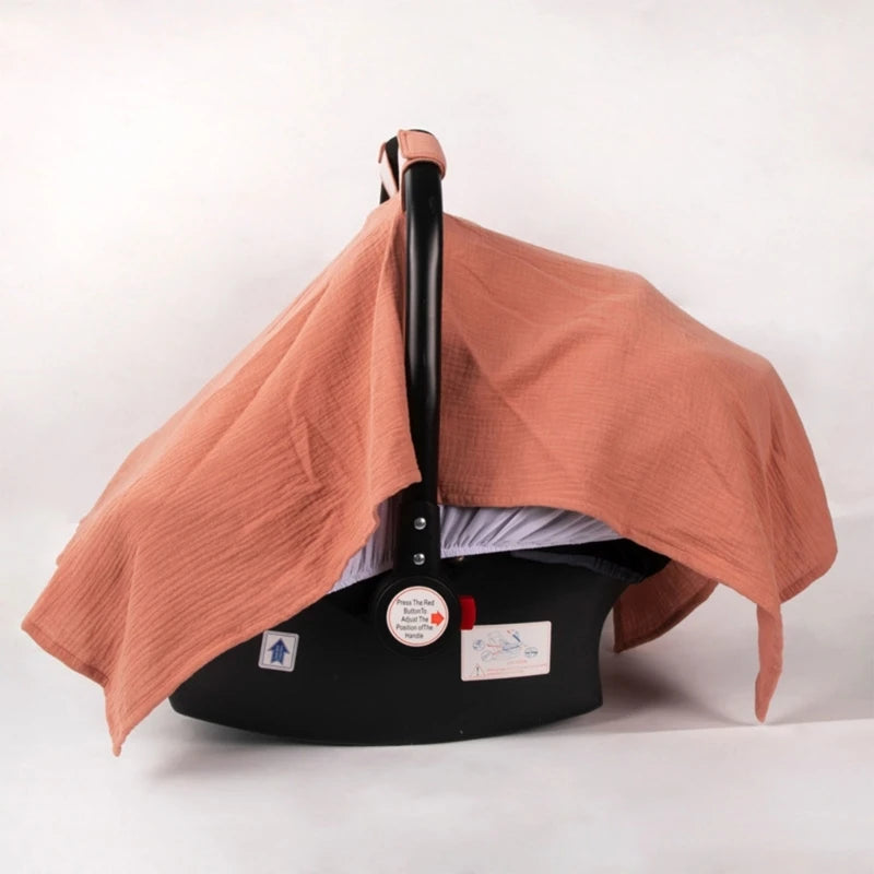 Mosquito Cover Canopy-Cover Baby Car Seats Cover Cradle Sun-Protective Cover for Bassinets Carrycots Outdoor Travel Gear