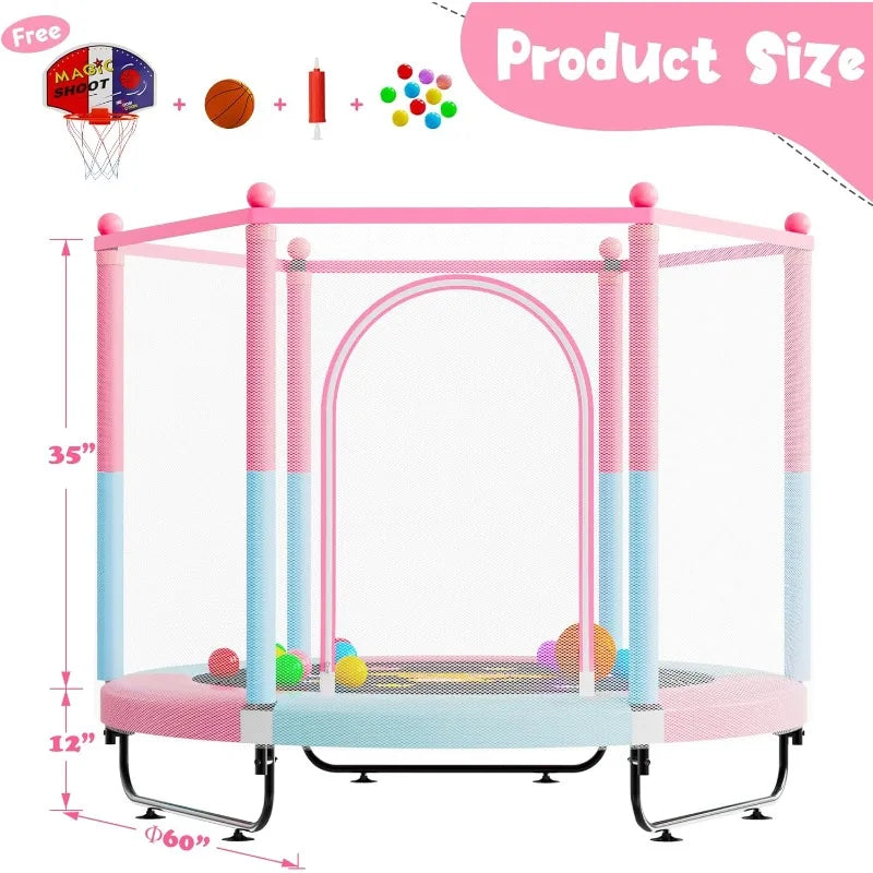 60" Trampoline for Kids